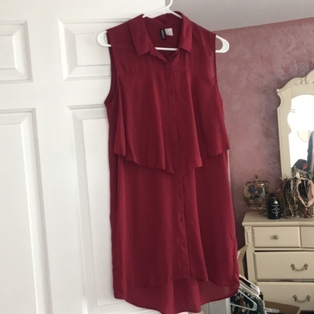 Button down dress
